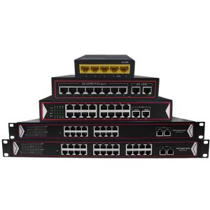 Gigabit 4-24 port standard POE power supply switch
